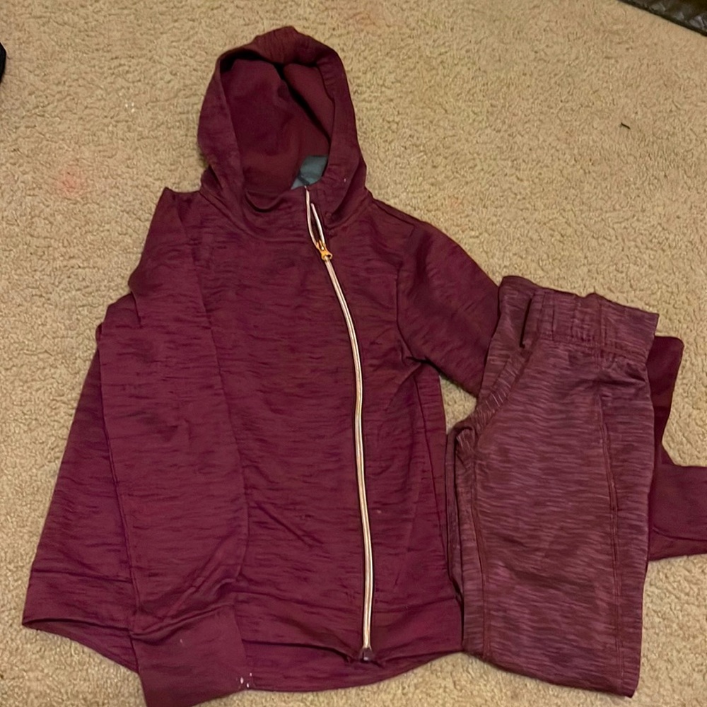 Champion girls athletic set size 7/8